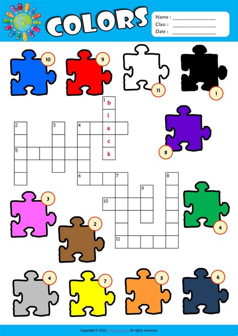 color cross crossword puzzles.